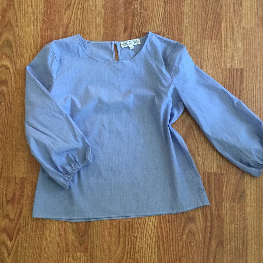 EUC 💥 Blue&White Striped Top